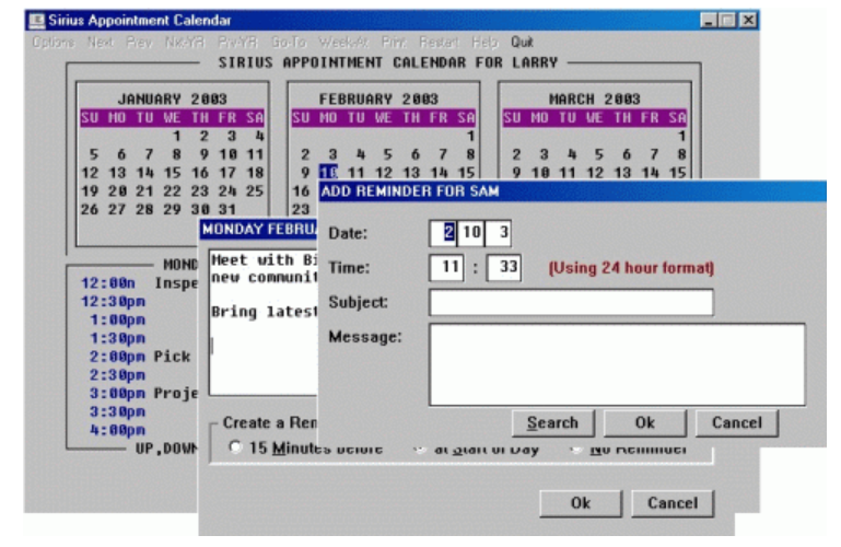 screenshot of Sirius GT